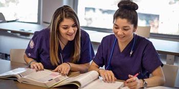 UB students in the School of Nursing